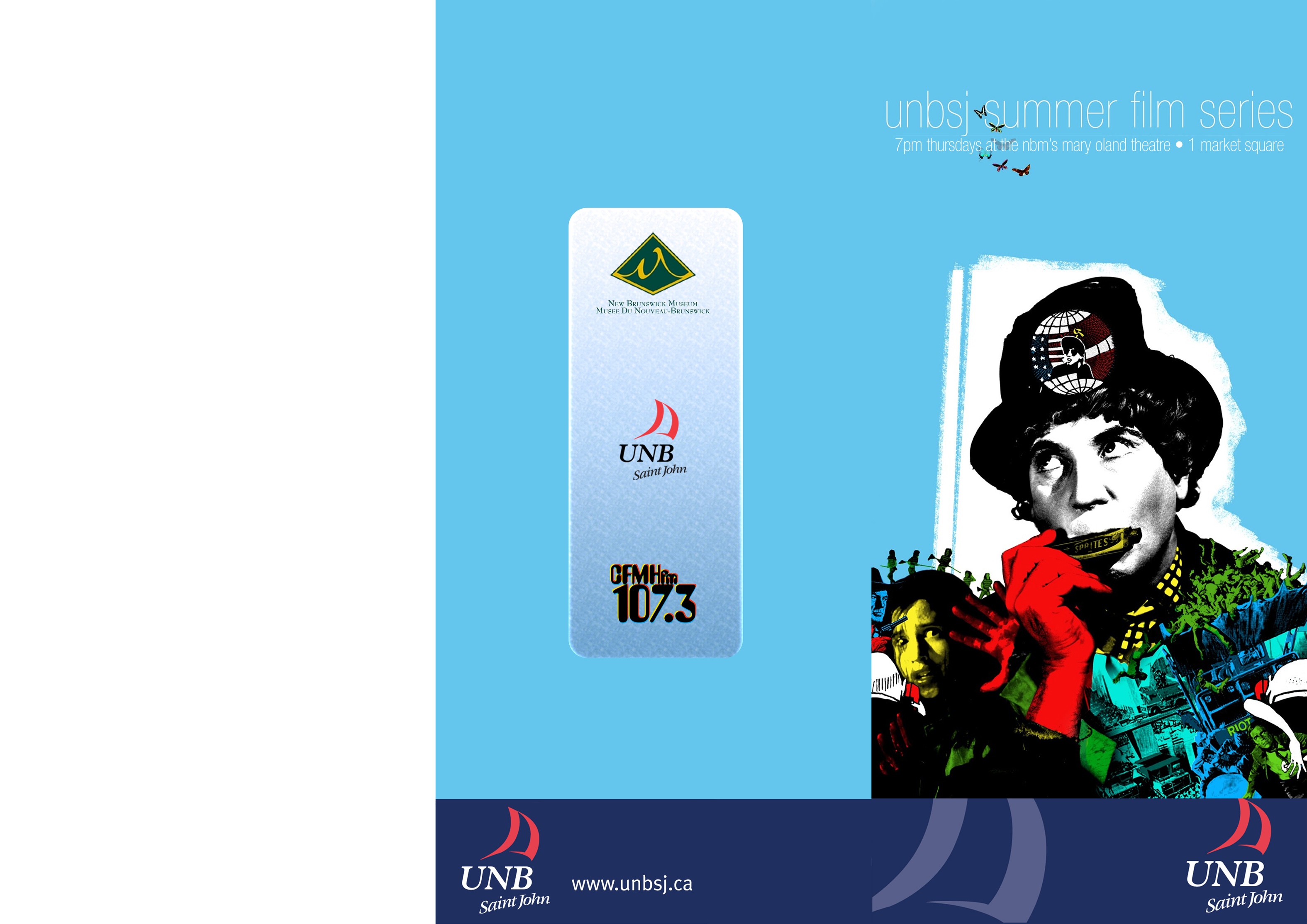 Summer film series front brochure