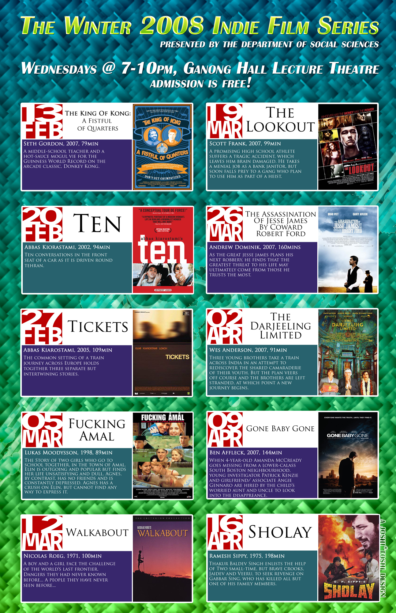 Indie film series poster 2008